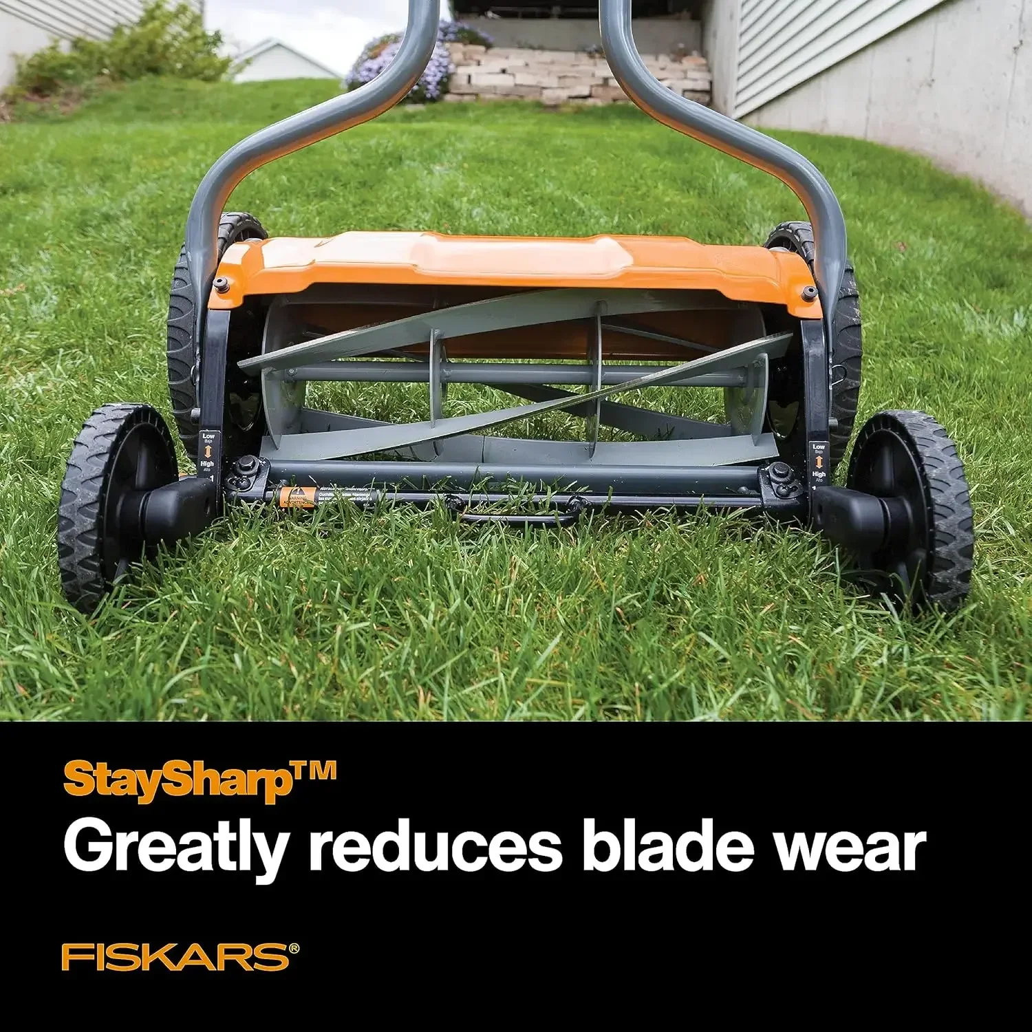 StaySharp Push Mower - 17" Self-Propelled Lawn Mower - Image 5