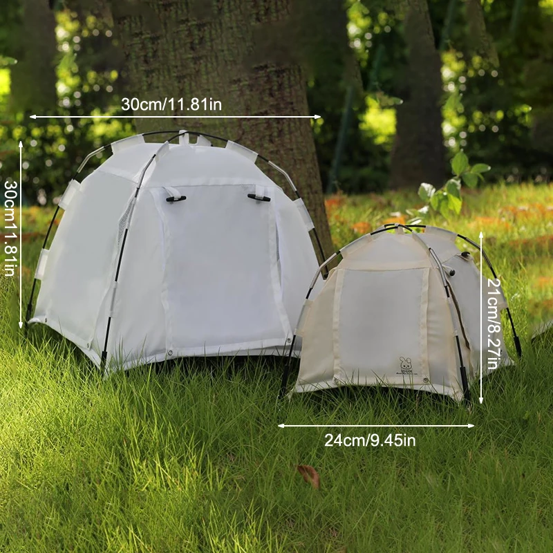 1:6 1:12 Dollhouse Outdoor Tent Set Mini Doll Travel Camping Kit Doll House Miniature Garden Micro Scene Decor Photo Props Toy - Image 6