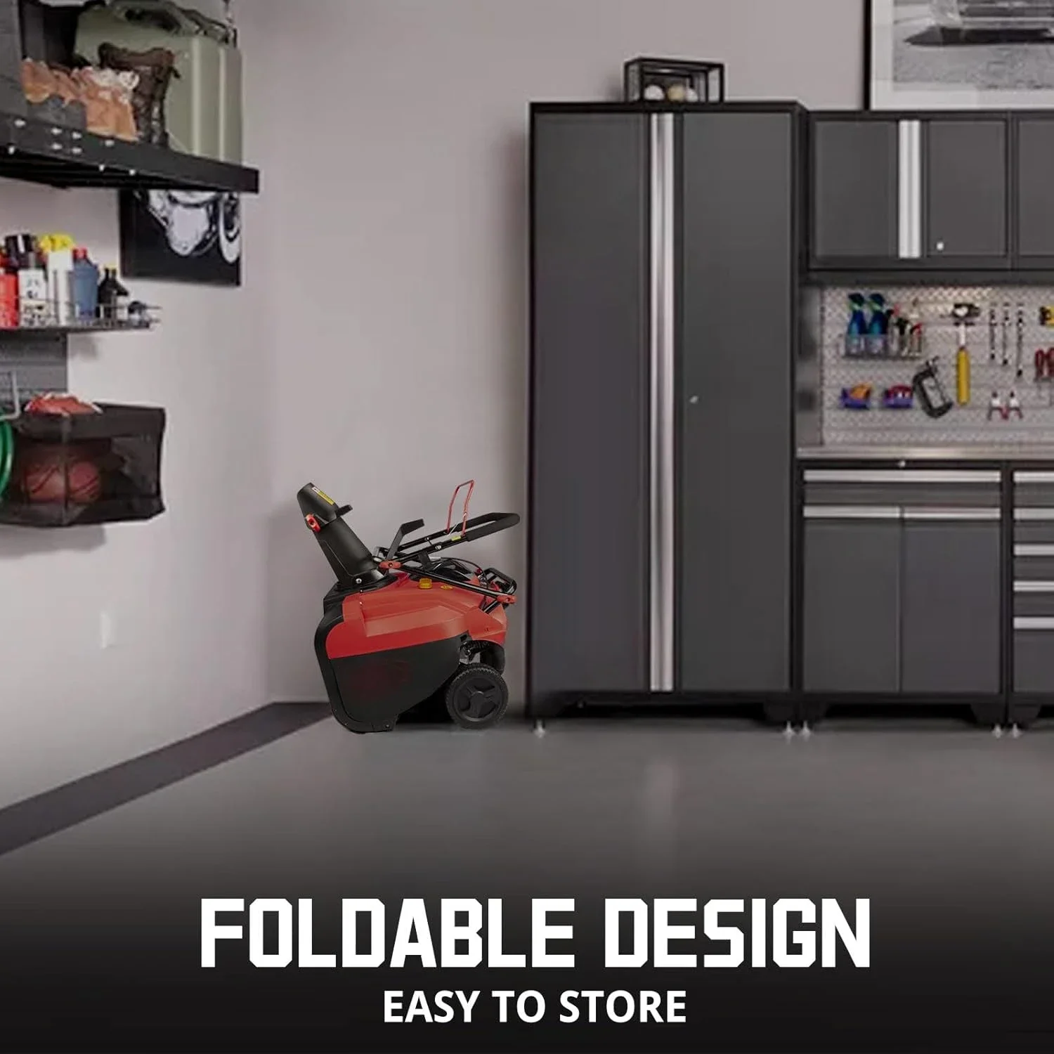 Single-Stage Gas Snow Blower with Electric Start, 21-Inch, 212cc 4-Stroke Engine, LED Light - Image 2