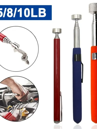 Magnetic Retractable Pickup Suction Iron Rod Portable Multifunctional Extractor Pen