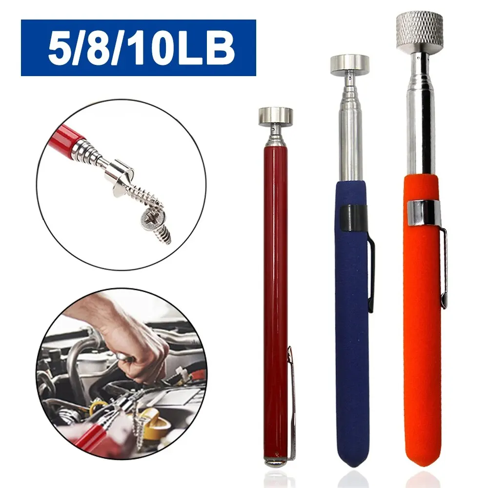 Magnetic Retractable Pickup Suction Iron Rod Portable Multifunctional Extractor Pen