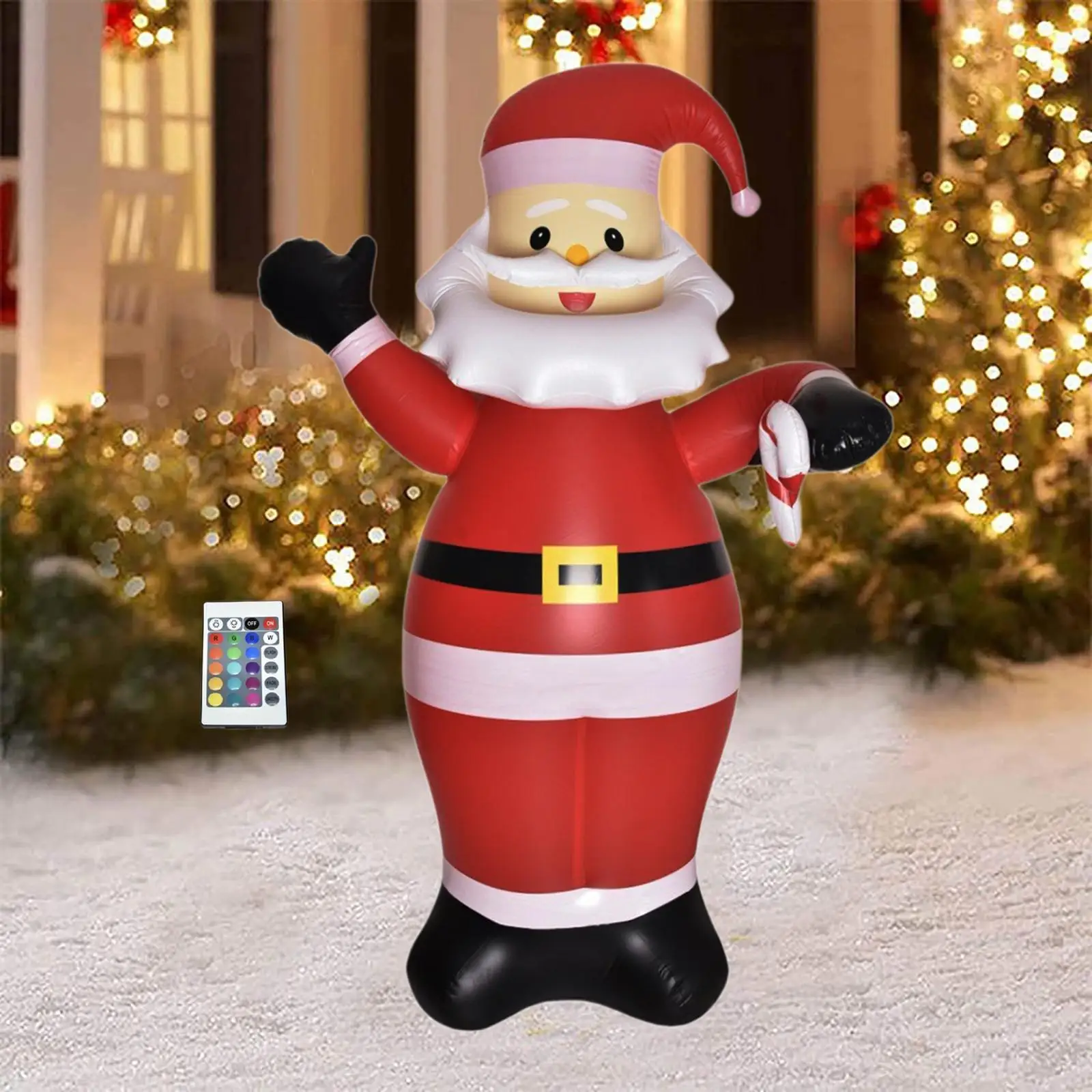 2M Inflatables Santa for Lawn