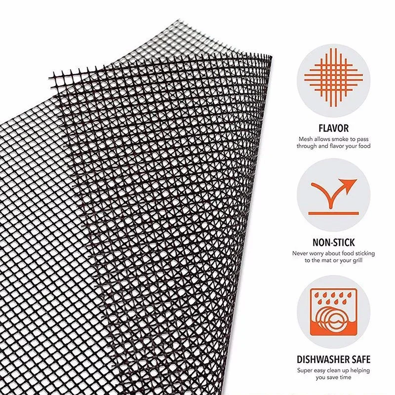 Non-stick Barbecue Grilling Mat Replacement Mesh Wire - Image 4