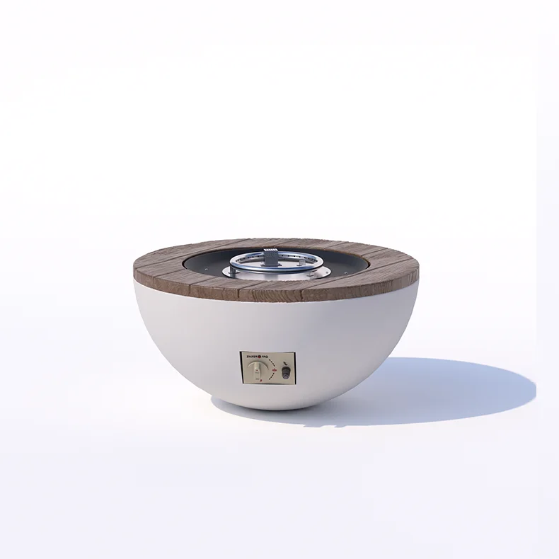 Outdoor winter heaters home gardening decor fireplace concrete fire pit - Image 4