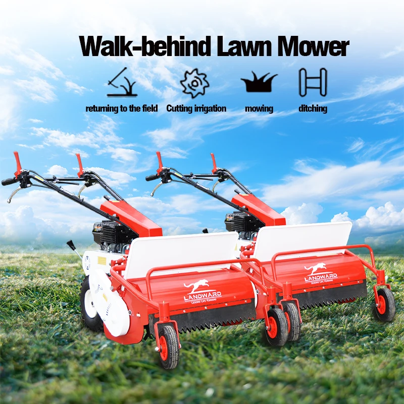 Multifunctional CE Customized Electric Wheel Crawler Lawn Mower Gasoline Engine Zero Turn Automatic Mowing Remote Control Robot - Image 3