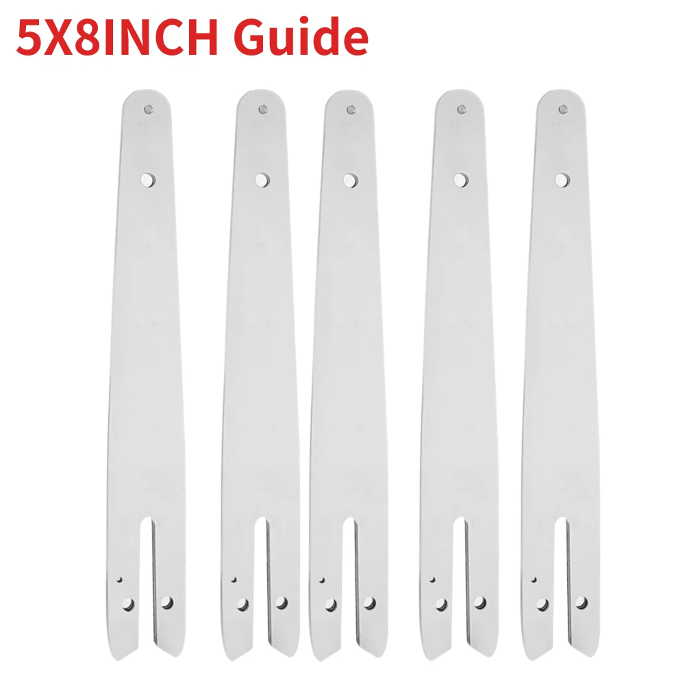 Electric Chainsaw 4 6 8 Inch Chains for 4/6/8 Inch Chain 6 Inches Electric Saw Parts 4 6 8 Inch Chainsaw Guide Plate - Image 8