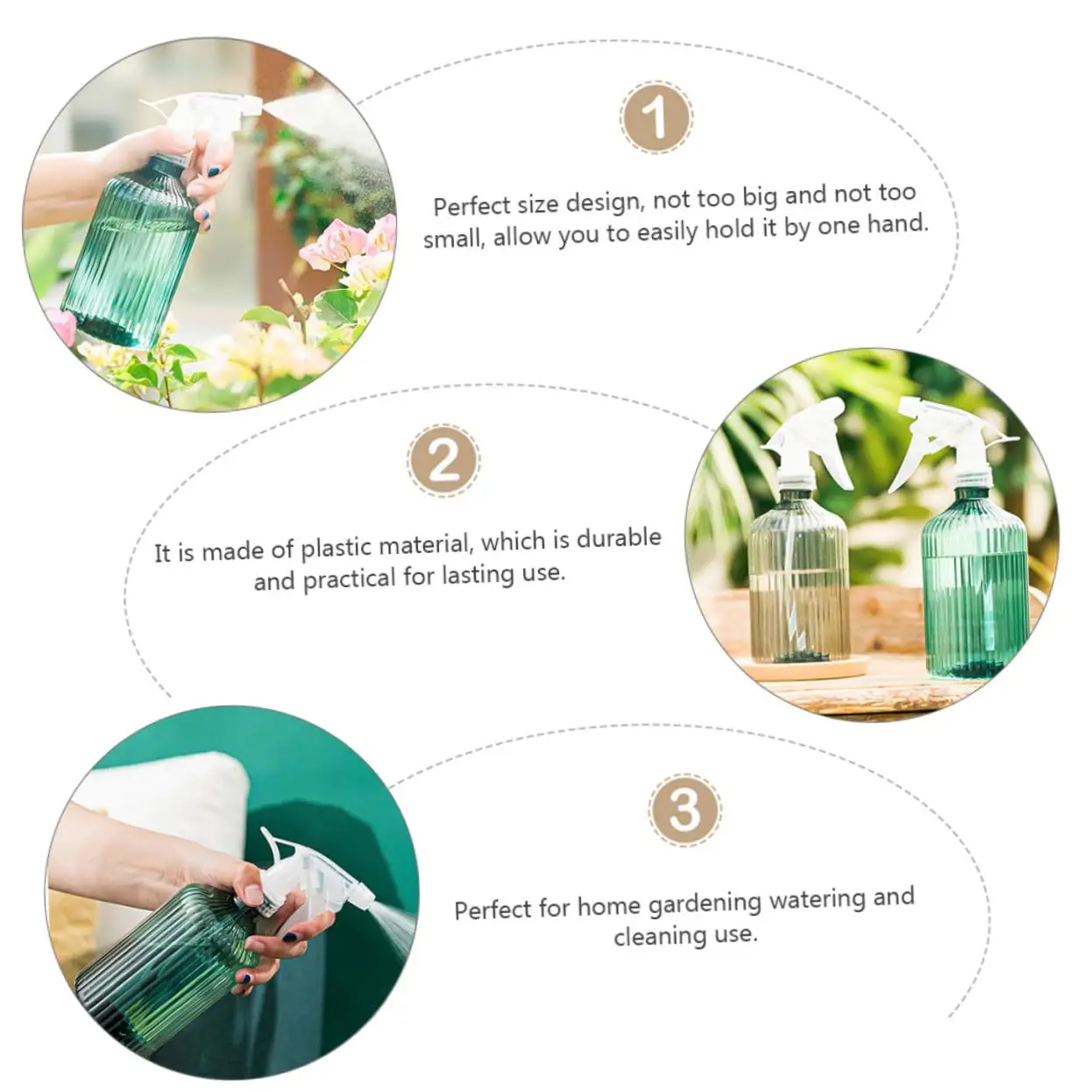 Spray Bottle Plant Flower Herb Sprayer Irrigation Can Watering Pot - Image 6