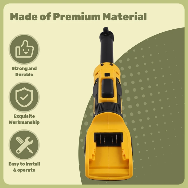 Extended Electric Ratchet Wrench Cordless Driver 3/8Inch Dewalt 18V 20V Battery - Image 3