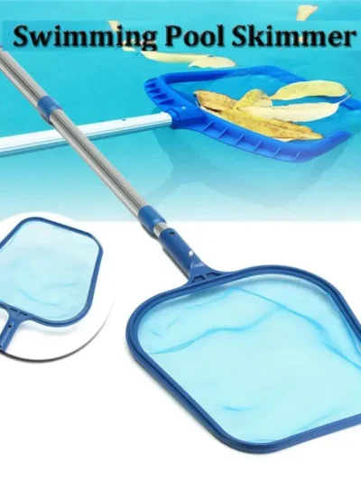 Professional Leaf Rake Deep Bag Swimming Pool Cleaning Nets Spa Rubbish Skimmer Pool Net Pool Cleaning Net Clean Accessories