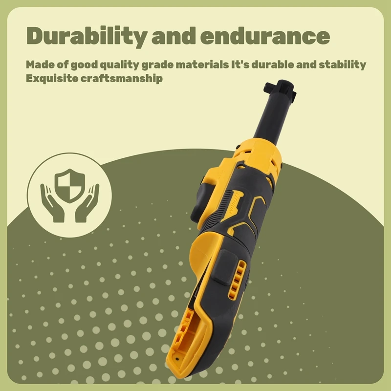 Extended Electric Ratchet Wrench Cordless Driver 3/8Inch Dewalt 18V 20V Battery - Image 2