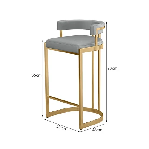 High Make Up Modern Bar Stools Luxury Party Gaming Library Computer Patio Bar Stool Set Saloon Party Sgabello Cucina Furniture - Image 8