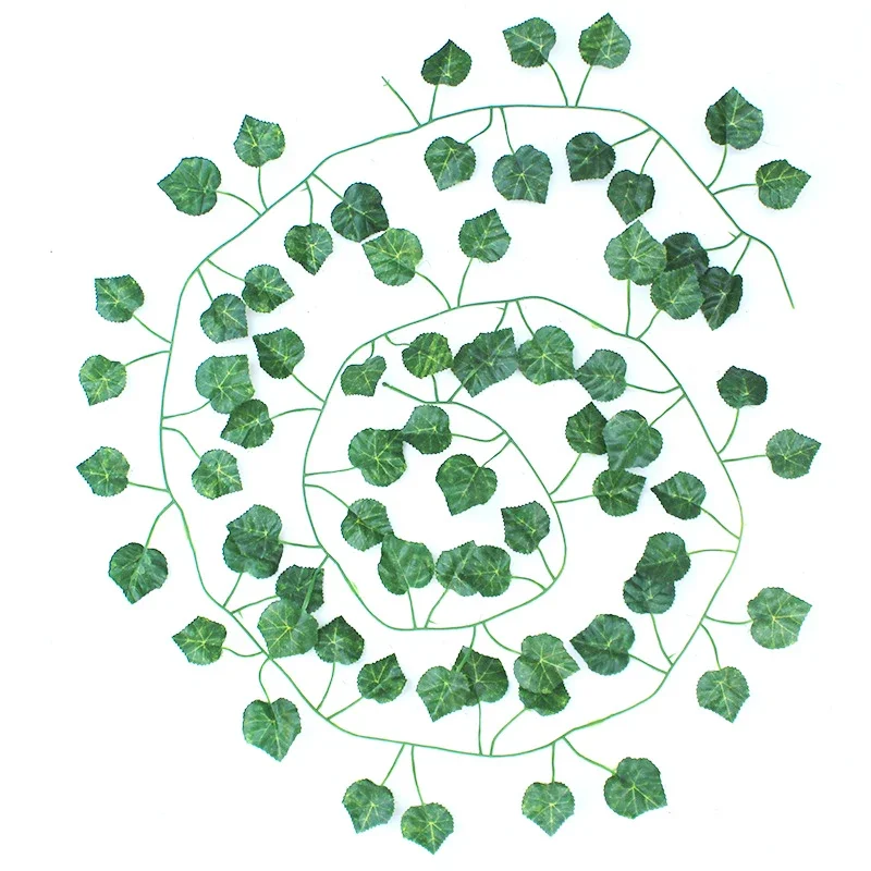 210Cm Artificial Hanging Christmas Garland Plants Garden Decoration - Image 4