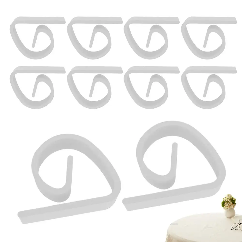 Picnic Table Clips 10X Colorful Small Tablecloth Clips For Tables Anti Slip Multifunctional Portable Table Cloth Holders For - Image 8