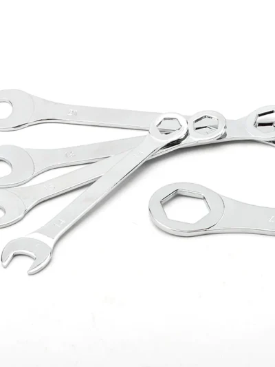 1PC thin combination spanner open-ended and ring wrench