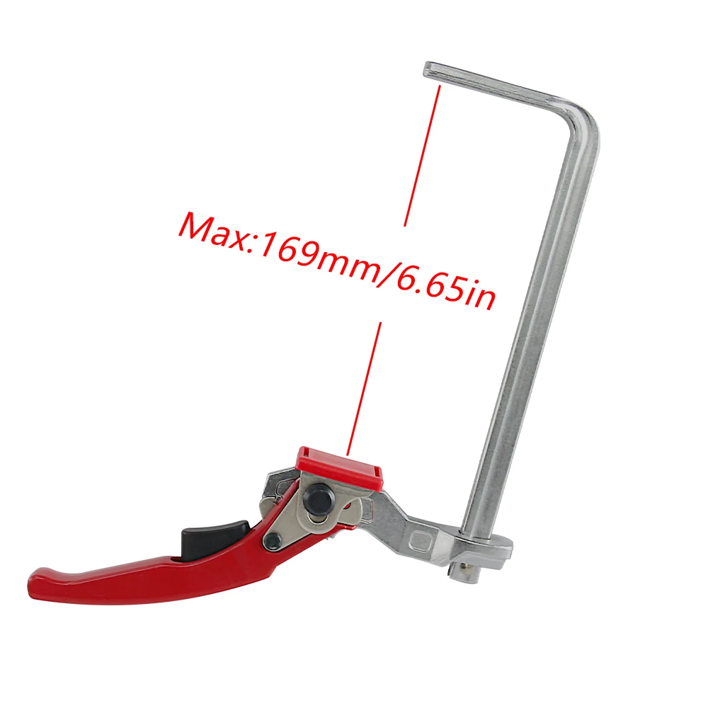 Allsome 2PCS 160x60mm Quick Guide Rail Clamp Carpenter F Clamp - Image 5