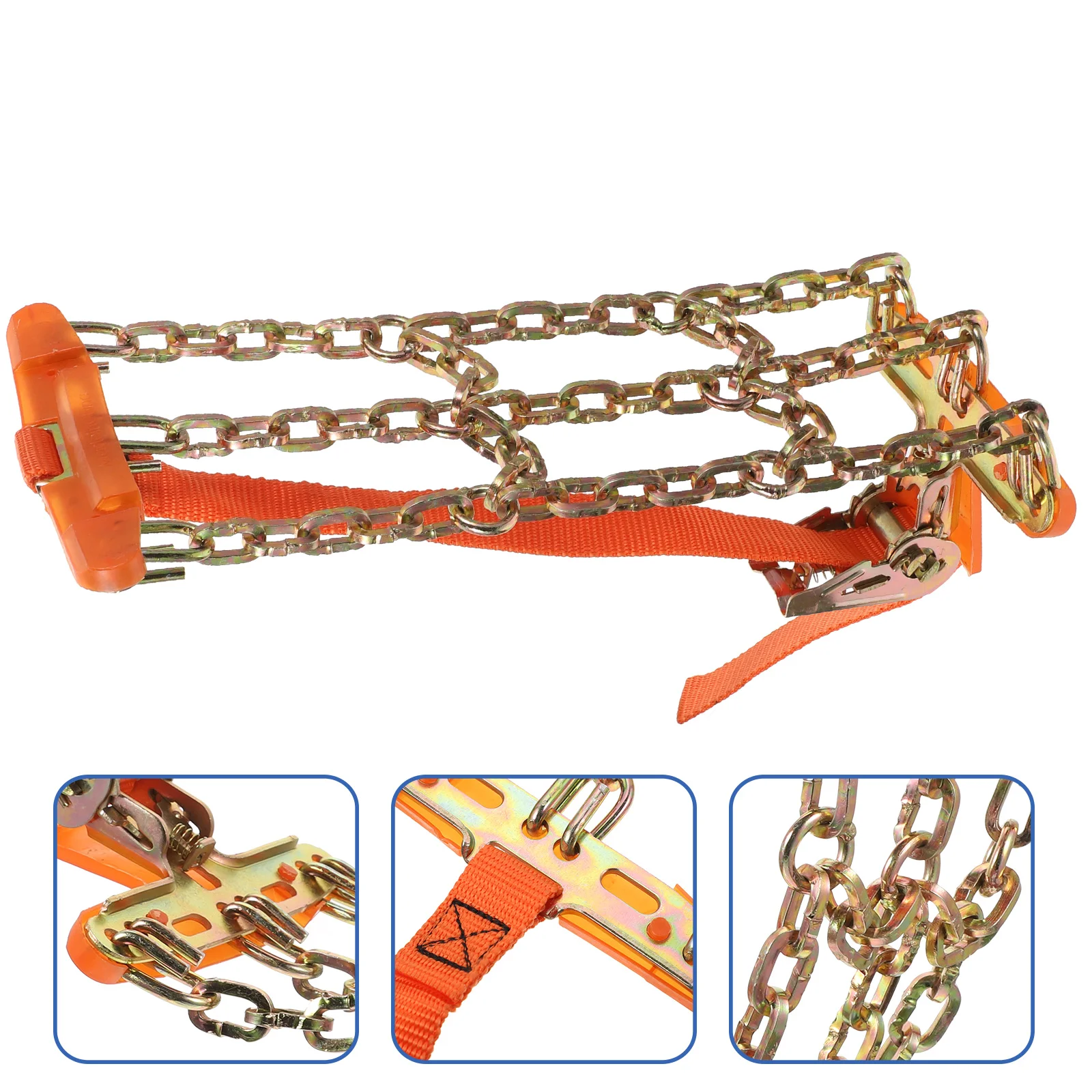 Tire Chains Car Universal Vehicle Traction Anti-slip Emergency Auto Snow Tyre Wheel Anti-skid Tires - Image 6