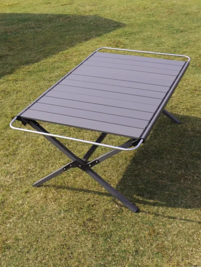 Outdoor IGT Table Aluminum Alloy Folding Lifting Table Camping BBQ Multifunctional Detachable Table Barbecue Picnic Table