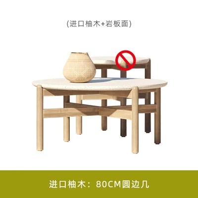 Outdoor patio teak sofa rattan table and chairs garden lounge furniture villa balcony rattan chair - Image 21