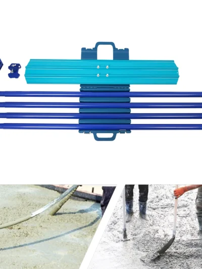 Trowel Concrete Kit Corrosion-Proof Concrete Smoothing Tool Set Effortless Cleaning Adjustable Bracket for Cement Work
