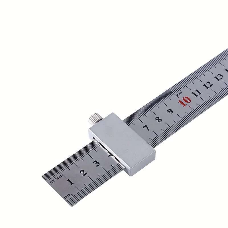 Adjustable Steel Ruler Stopper Professional Measuring Tool - Image 6