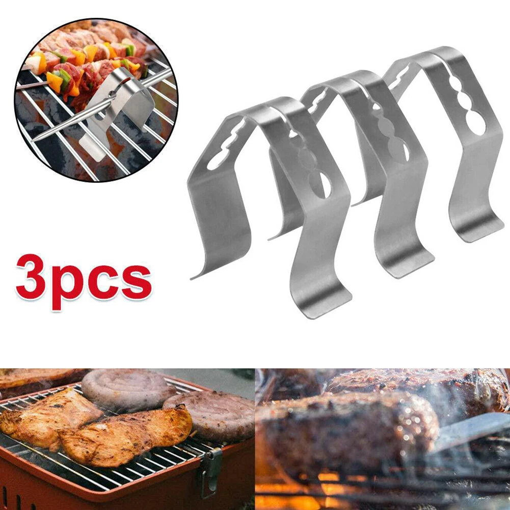 Barbecue Probe Clip For Weber Meat BBQ, 3pcs - Image 2