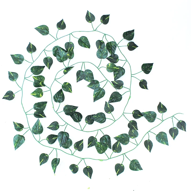 210Cm Artificial Hanging Christmas Garland Plants Garden Decoration - Image 7