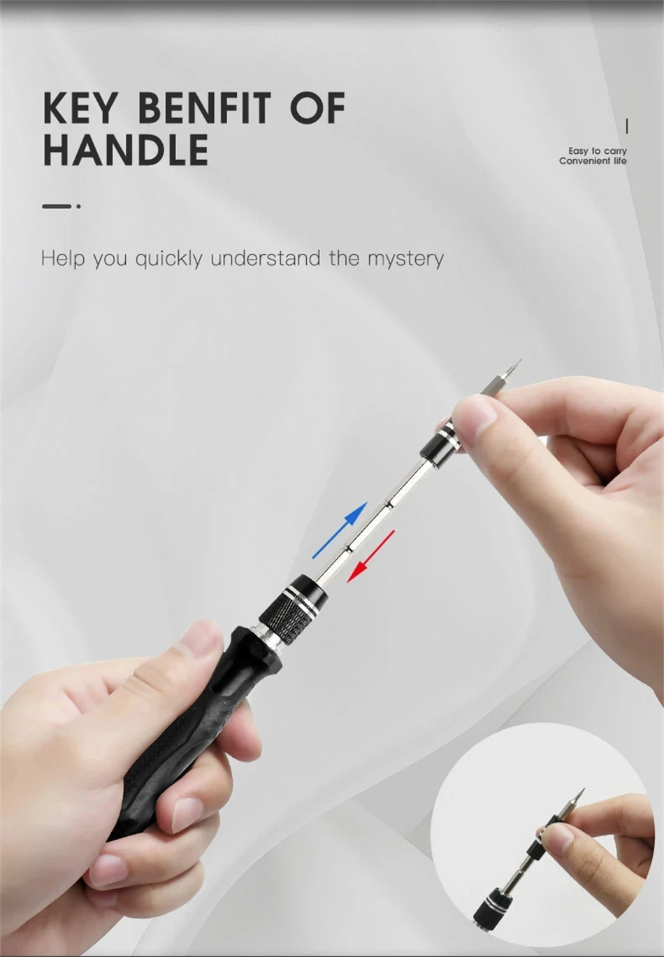 115/117 in 1 Precision Screwdriver Set Magnetic Hex Screw Driver Bits - Image 15