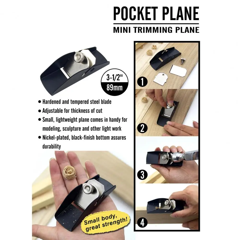 Mini Carpenter Planer Aluminum Alloy - Image 13