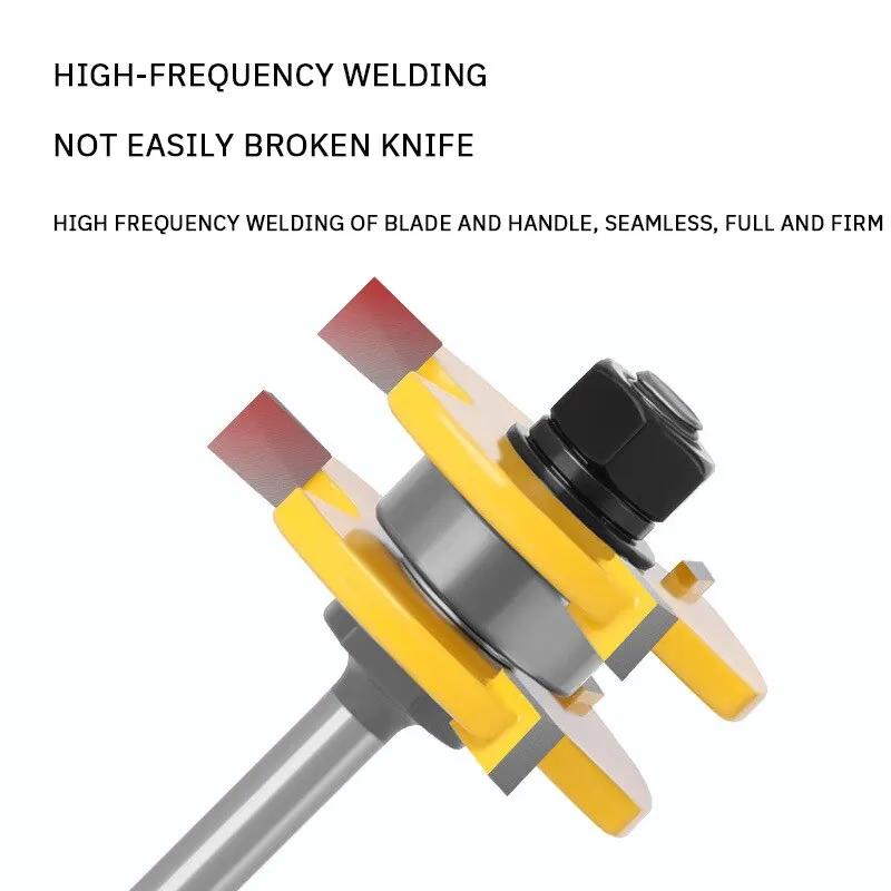 2PCS Woodworking Milling Cutter 3 Teeth - Image 9