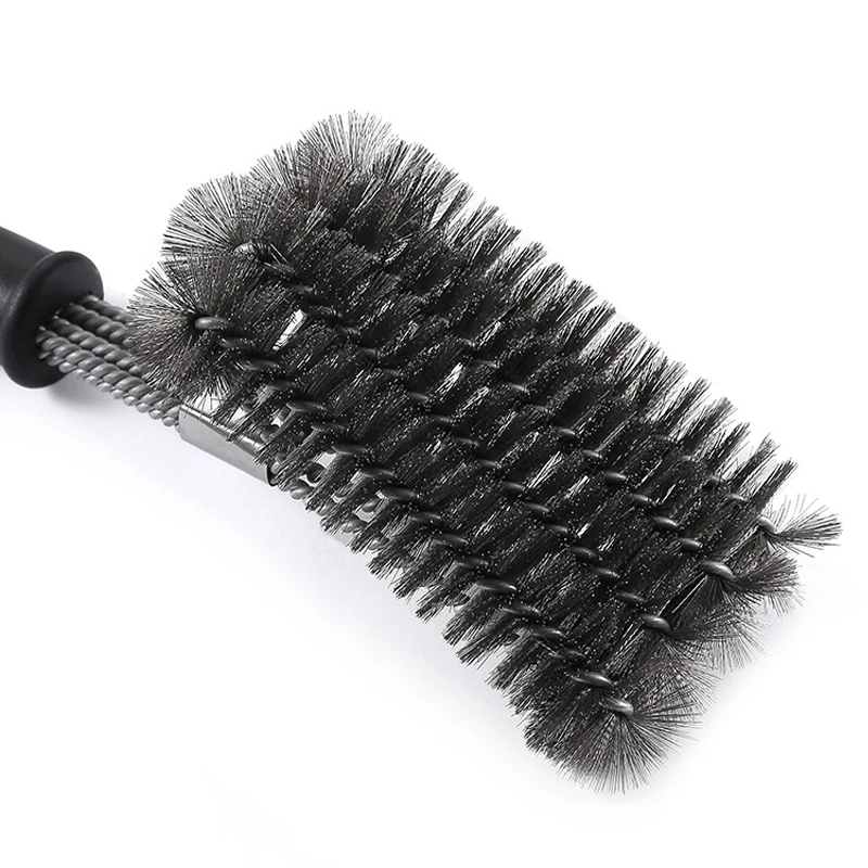 Barbecue Grill Bbq Brush Stainless Steel Bristles Non-stick Cleaning Brushes Clean Tool Wire Bristles Grill Barbecue Accessories - Image 4