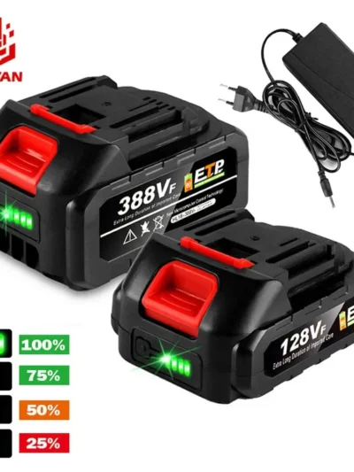 Rechargeable Makita Battery for Electric Chainsaw, 928VF & 388VF Lithium Battery