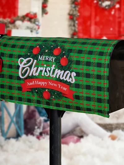 Christmas Mailbox Decorative Letter Box Cover