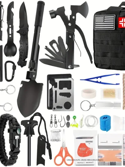 Outdoor Supplies Camping Emergency Equipment Camping Survival Tool Set