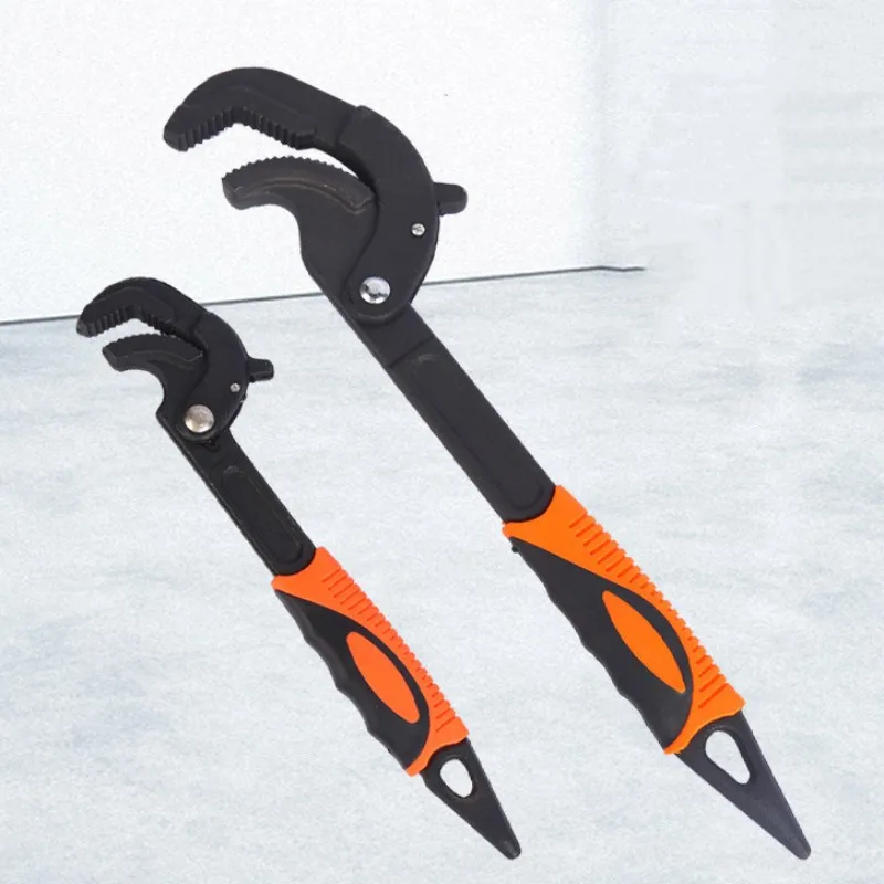 Multifunction Auto Power Grip Pipe Wrench Metal Self Adjusting Spanner - Image 13