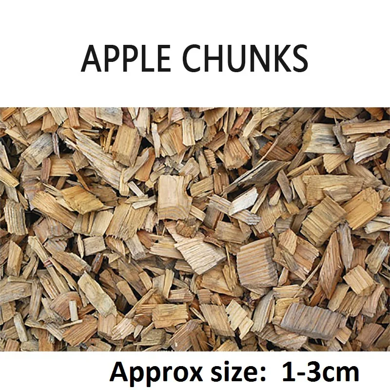 450g Apple Wood Chips For Smoke Generator Smoking Sawdust Wooden BBQ Tools Grilling Chunks Flavor Cook for Bacon - Image 4