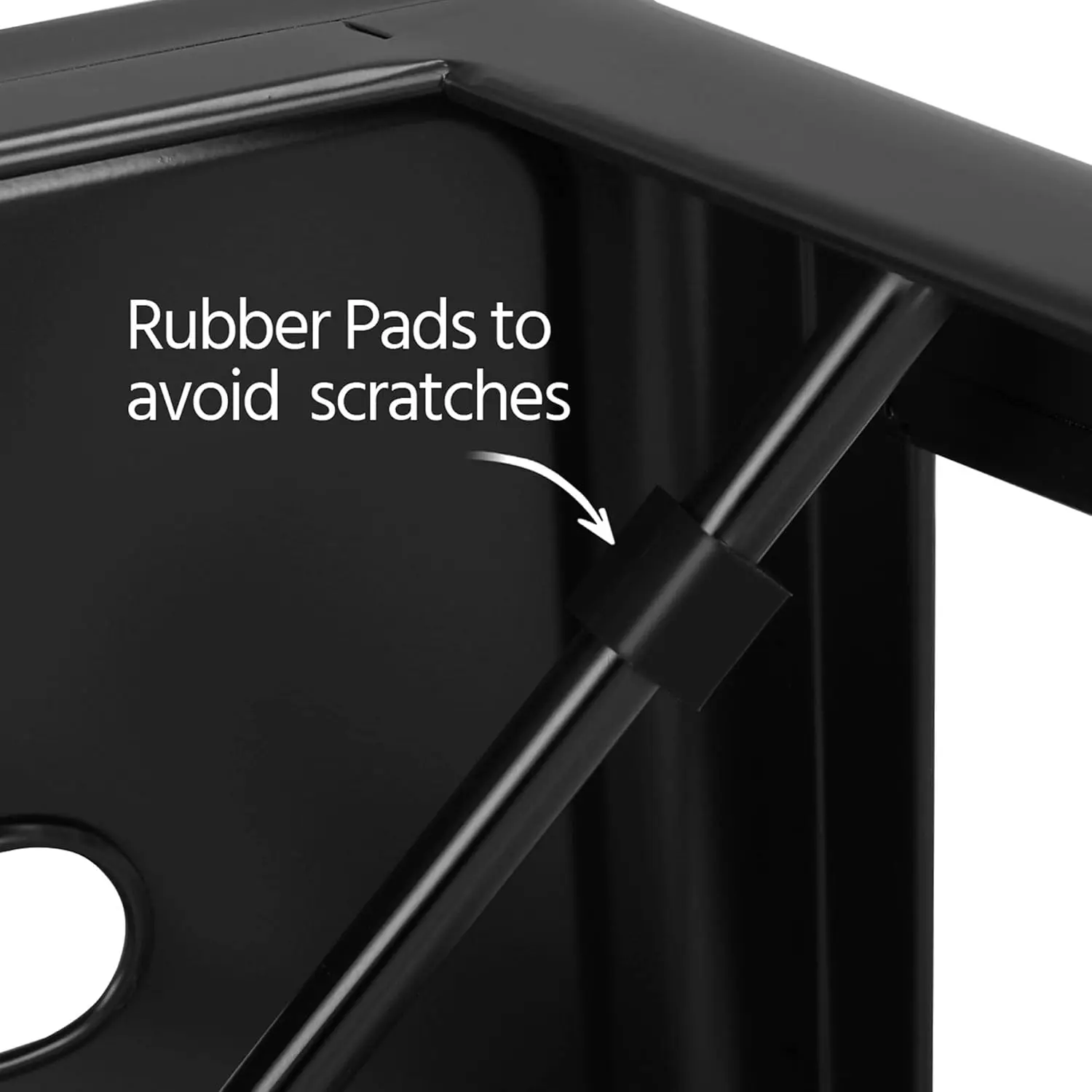 30 Inches Metal Bar Stools High Backless Bar Height Stools Patio Furniture Indoor/Outdoor Kitchen Dining Chair - Image 6