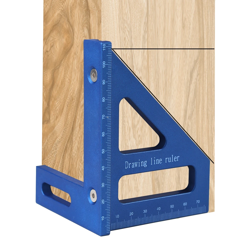 3D Multi Angle Measuring Ruler 45/90 Degree