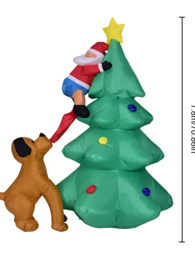 Christmas Decor Inflatables Blow Up Yard Decoration Lighted Inflatable