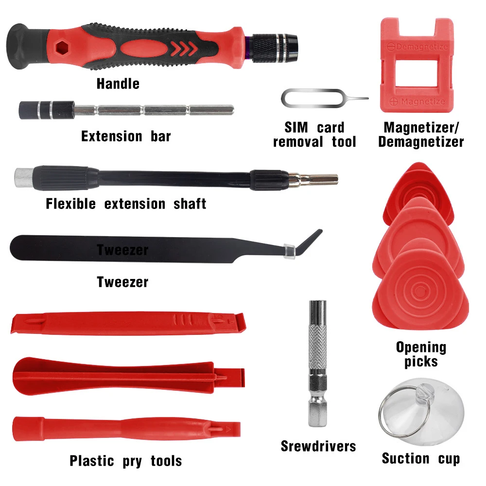 115 in 1 Precision Screwdriver Set Multifunctional Magnetic Repair Tools Kit - Image 2