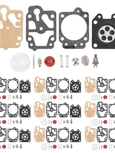 10 SETS Carburetor Repair Kit for 40-5 44-5 32 34 26 Brush Cutter Grass Trimmer Replacement Parts