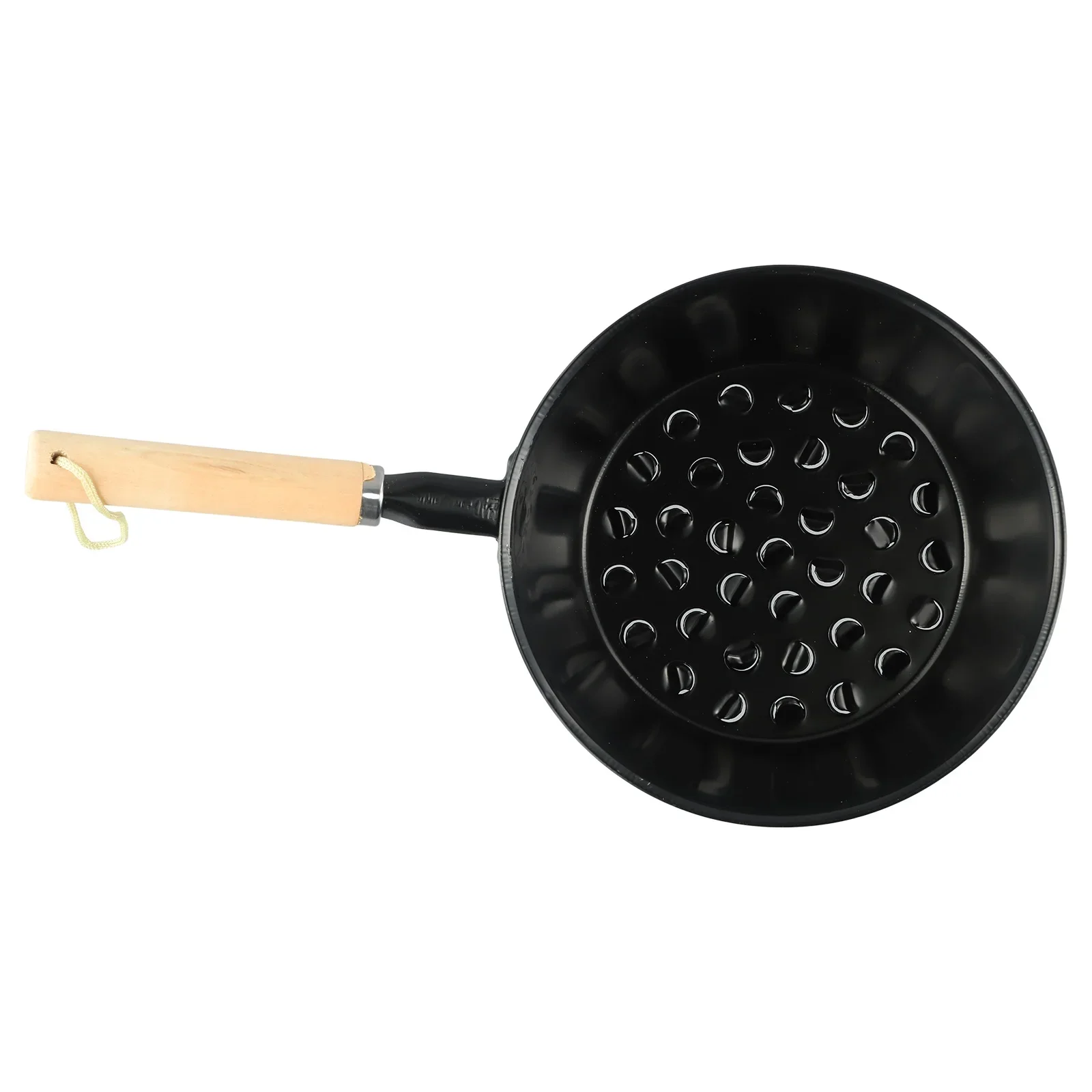 Charcoal Brazier Portable Outdoor Camping Wooden Handle Fire Starter BBQ Grill - Image 6