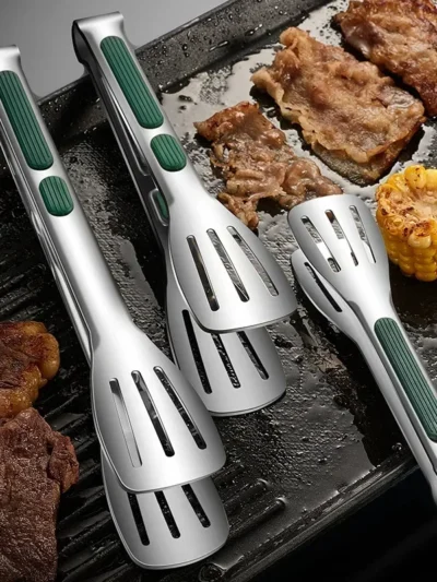 BBQ Grilling Tong Cooking Serving Tong Non-Stick Barbecue Clip Clamp Kitchen Gadgets 7/9/12inch Kitchen Food Clip