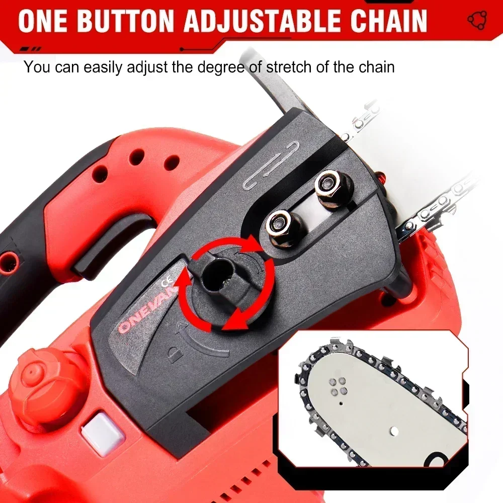 16 Inch Brushless Electric Chainsaw Garden Pruning Power Tool For Makita battery - Image 4