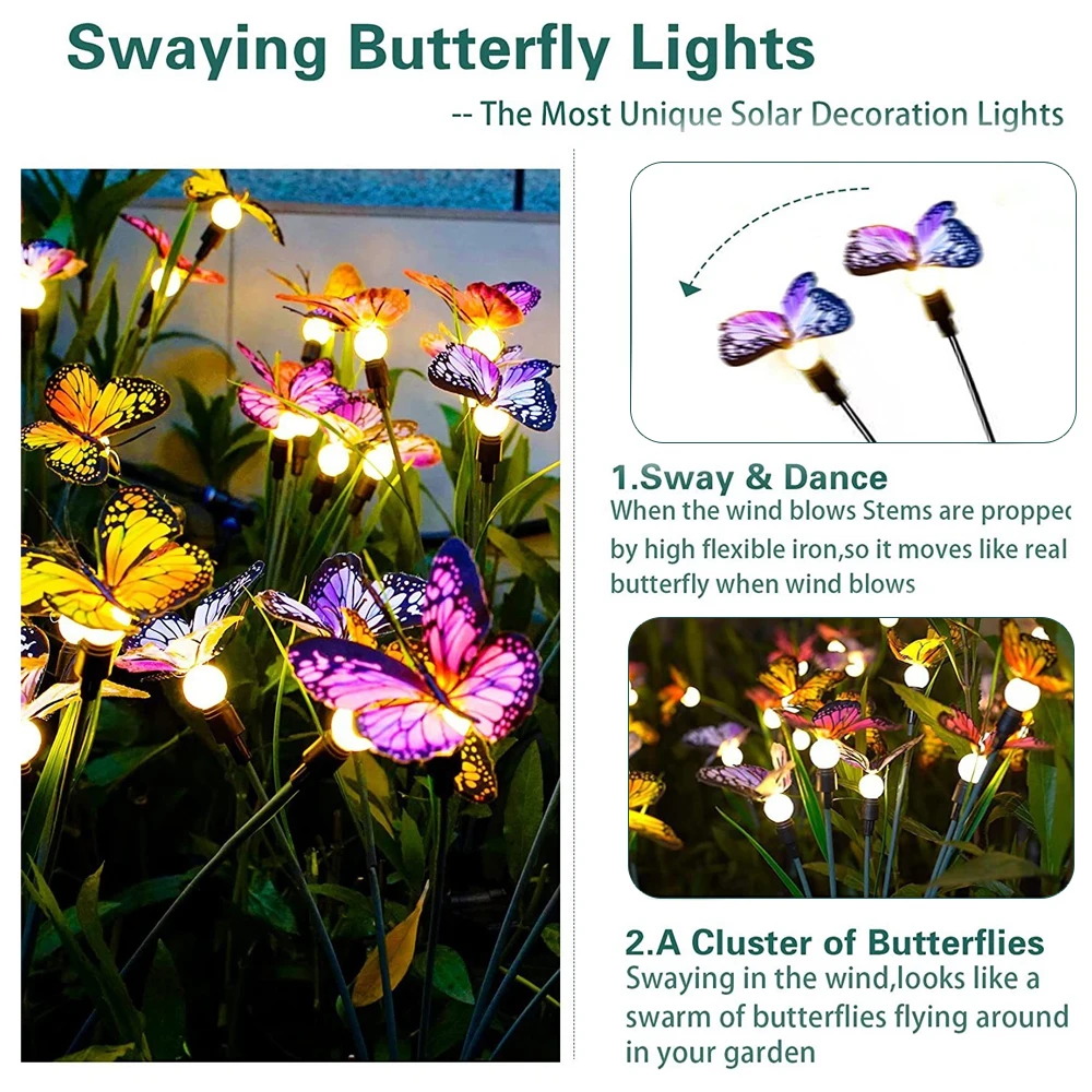 Solar Butterfly Lights - Image 3