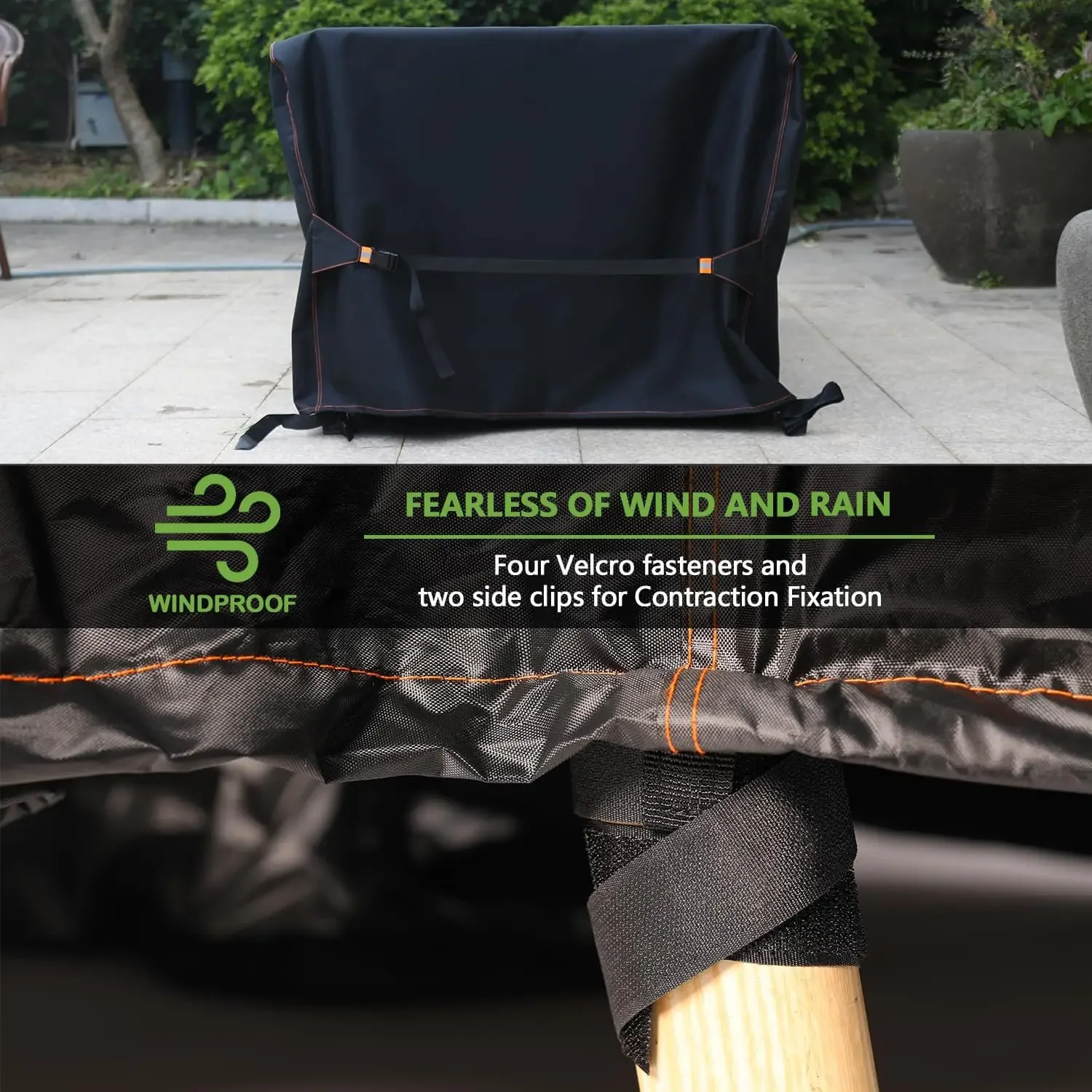 Patio Furniture Set Cover, Outdoor Sectional Sofa Couch Set Covers Waterproof, Garden Dining Table Chair Set Cover - Image 5