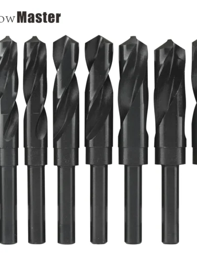 Twist Drill Bit 1PC 12mm-40mm 1/2" inch Dia Reduced Shank HSS Twist Drill Bit 12/13/14/15/16/17/18/19/20/21/22/23/24/25/26/28/30