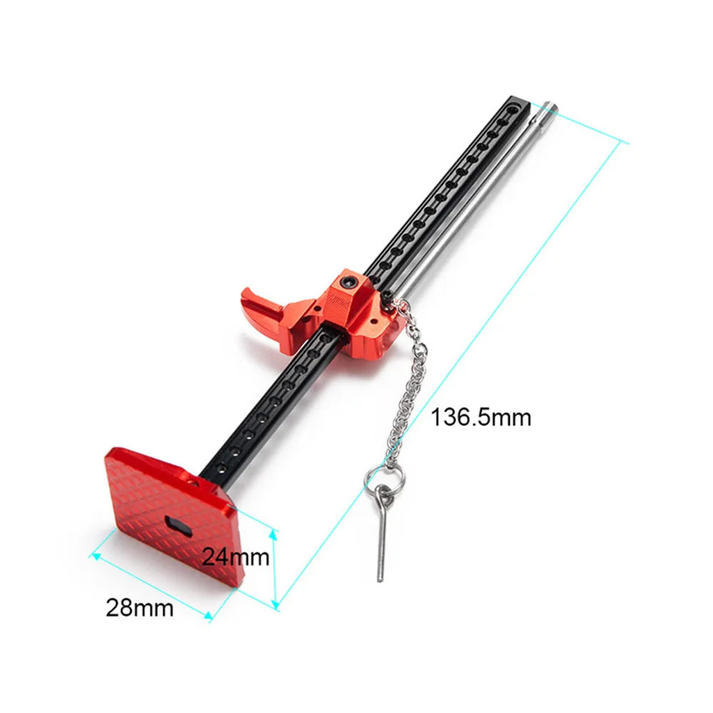 RS RC Rock Crawler 1:10 Accessories Slideable Metal Jack Tool - Image 2