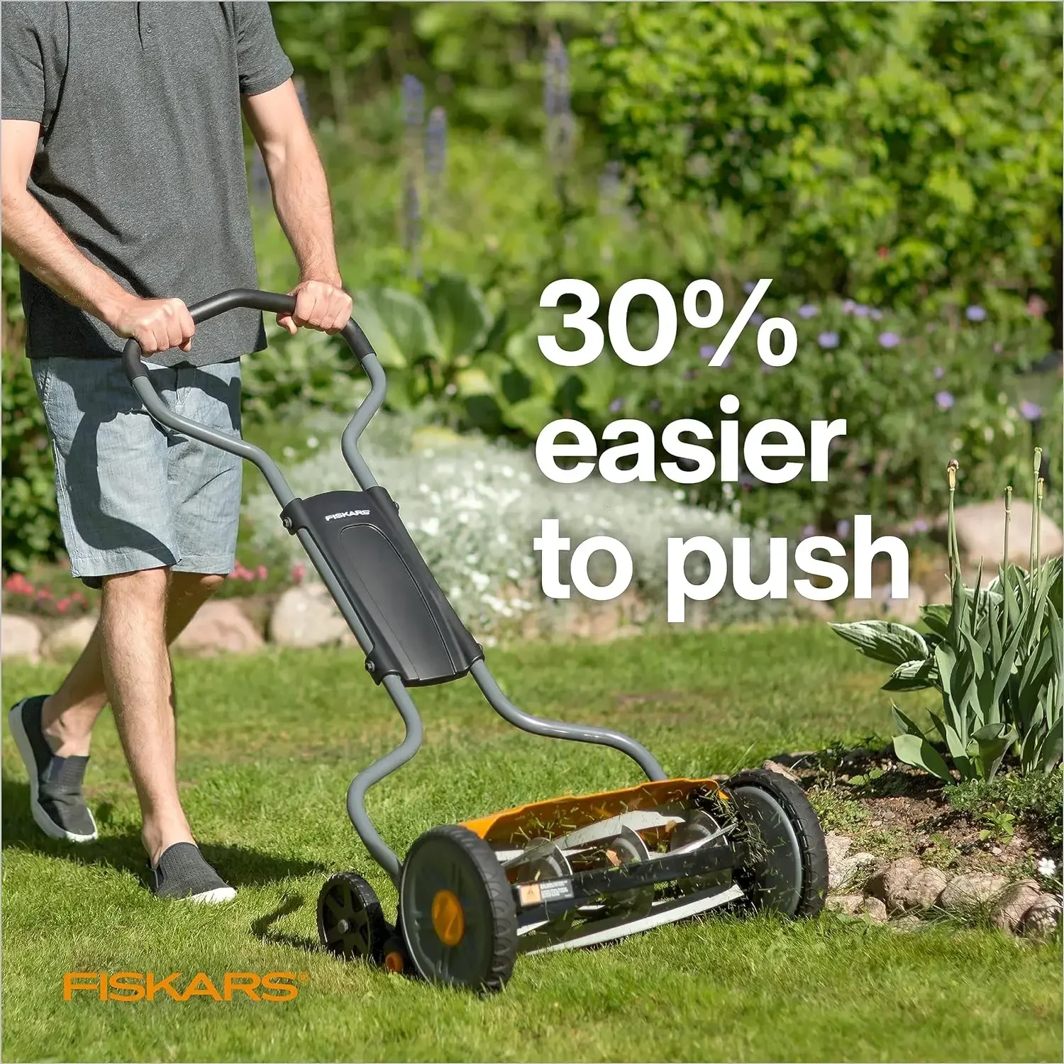 StaySharp Push Mower - 17" Self-Propelled Lawn Mower - Image 3