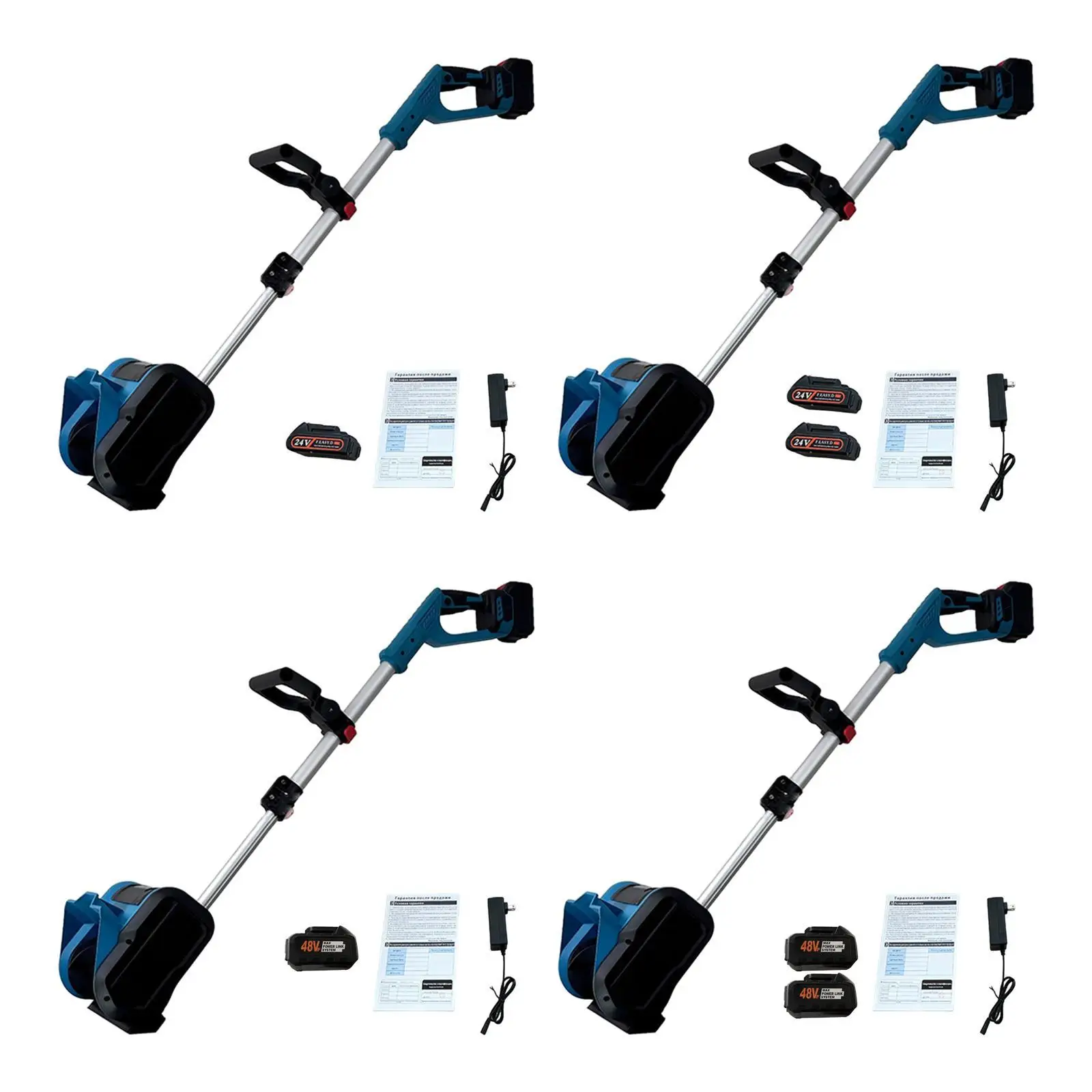 Electric Snow Blower Snow Remover Snow Snow Clearing for Yard Patio Driveways - Image 2