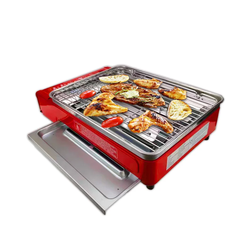 Portable BBQ Stainless Steel Stove Gas Grill - Image 5
